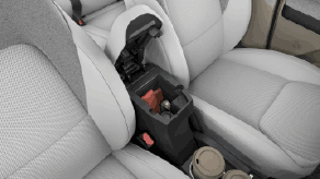 Leatherette Front Armrest
