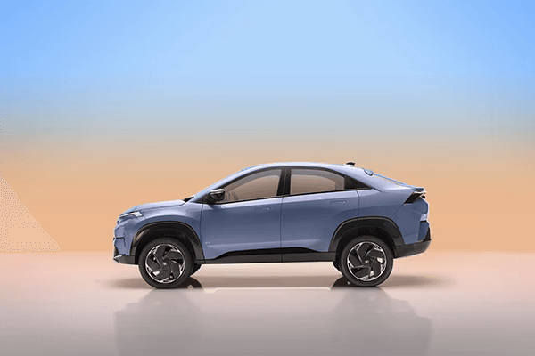 Tata Curvv EV Front View - Electric SUV Design
