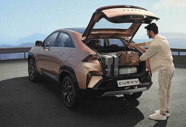 Spacious Boot Area in Tata Curvv   Coupe - Practical Storage