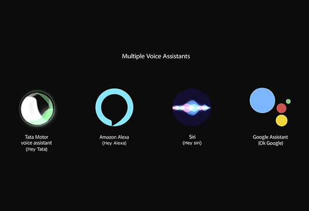 Voice-controlled infotainment system in Tata Curvv   - Smart Technology