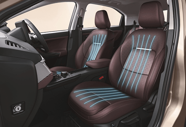Tata Curvv Ventilated Front Seats for Enhanced Comfort - Premium Interior
