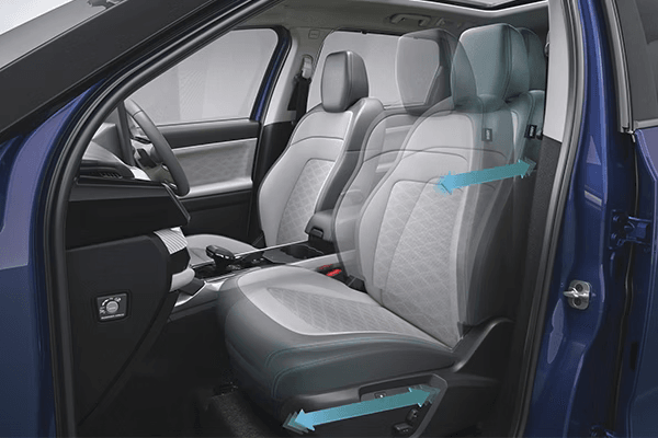 Tata Harrier EV Front View - Premium Electric SUV Design