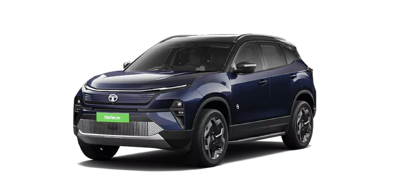 Tata Harrier EV in Nainital Nocturne Color - Premium Electric SUV