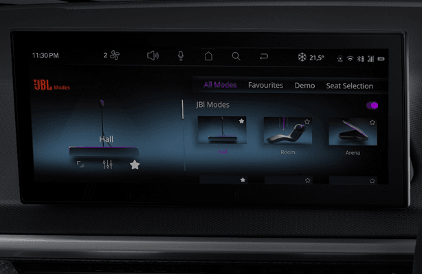 Tata Nexon AudioWorx premium sound experience with JBL speakers