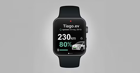 Smart Watch Connectivity in Tiago EV