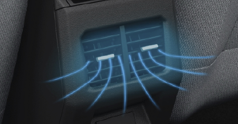 Tata Tiago with Rear AC Vents feature