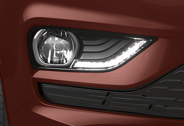 Tata Tigor Front Fog Lamps with Stylish Chrome Rings